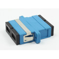 SC/PC Siglemode Duplex Fiber Optic Adapter with Flange